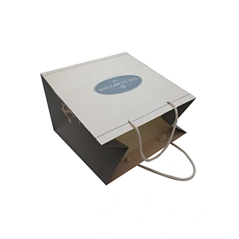 Weida Kraft Paper Bag Custom Printed Sandwich box cardboard Cake Box Cake Carrying Bag Set